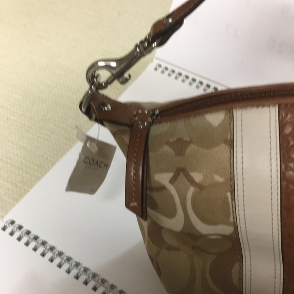 Coach signature mini purse, 8” x 6” - Picture 6 of 13